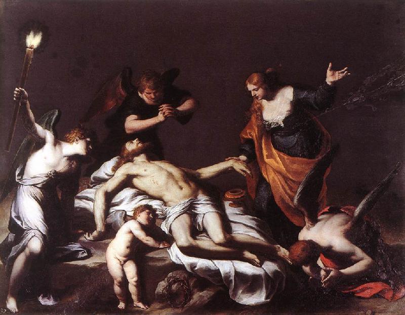 TURCHI, Alessandro The Lamentation over the Dead Christ t Germany oil painting art